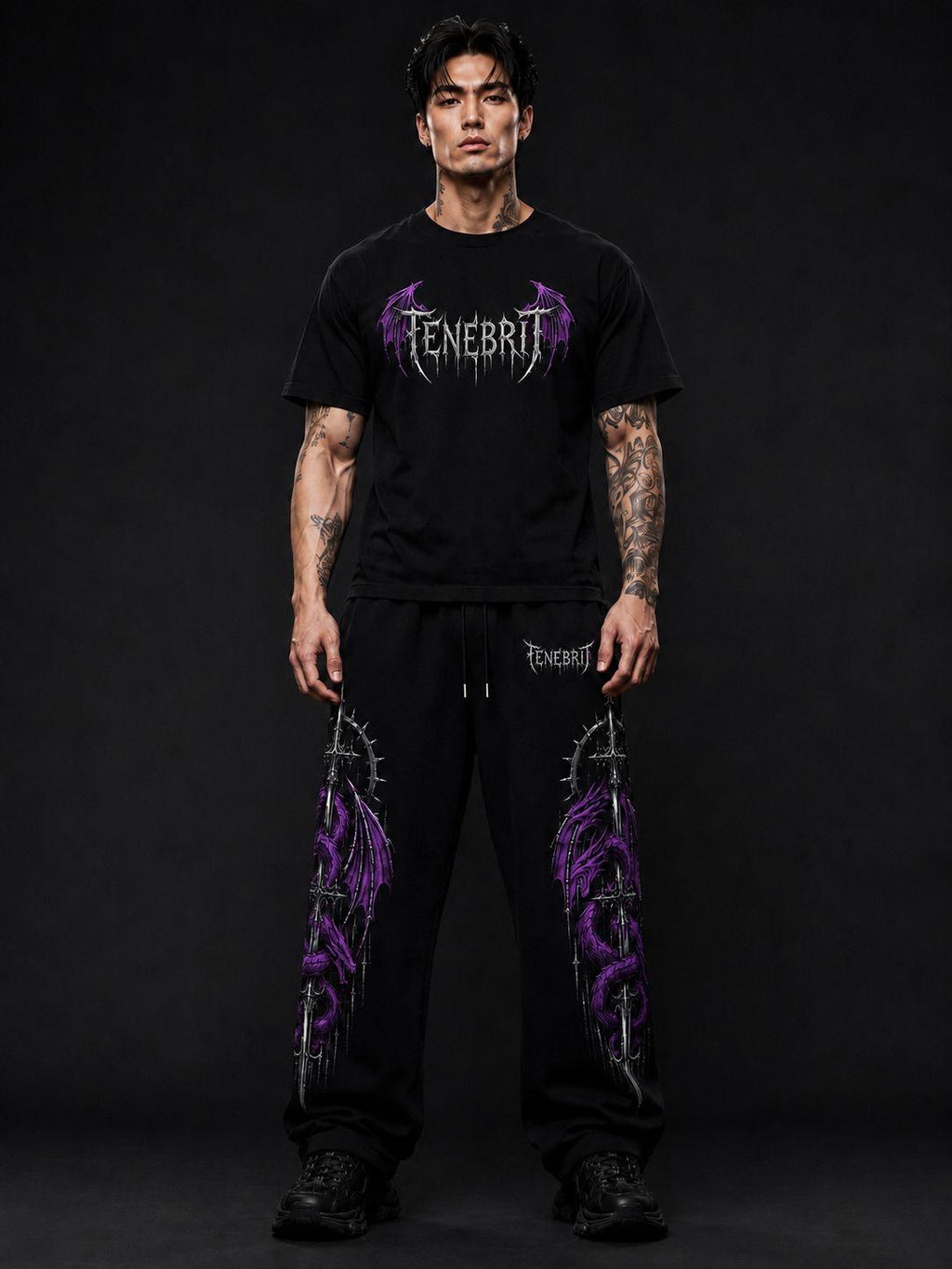 DRACONIS BAGGY VOİD PURPLE