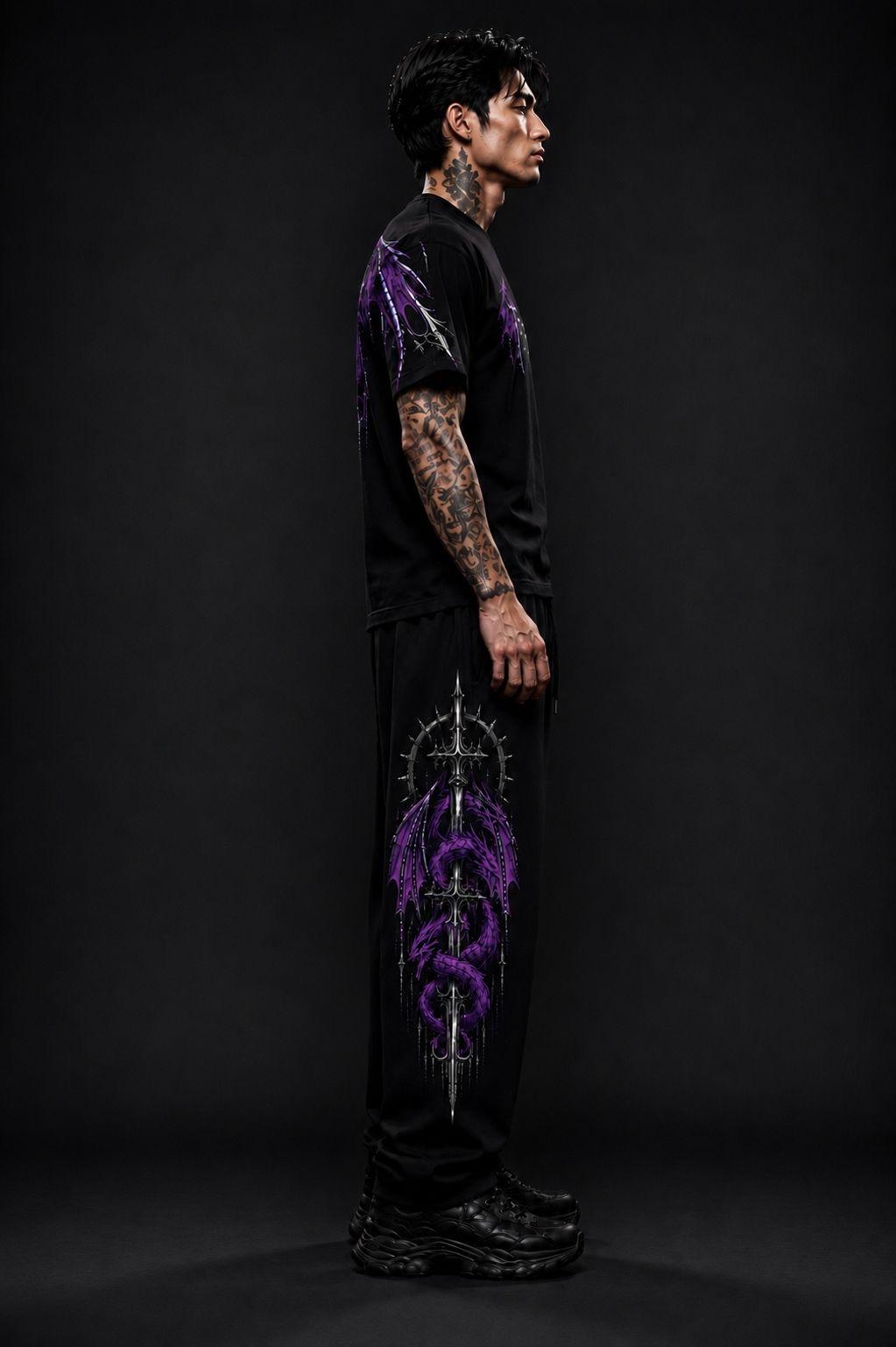 DRACONIS BAGGY VOİD PURPLE