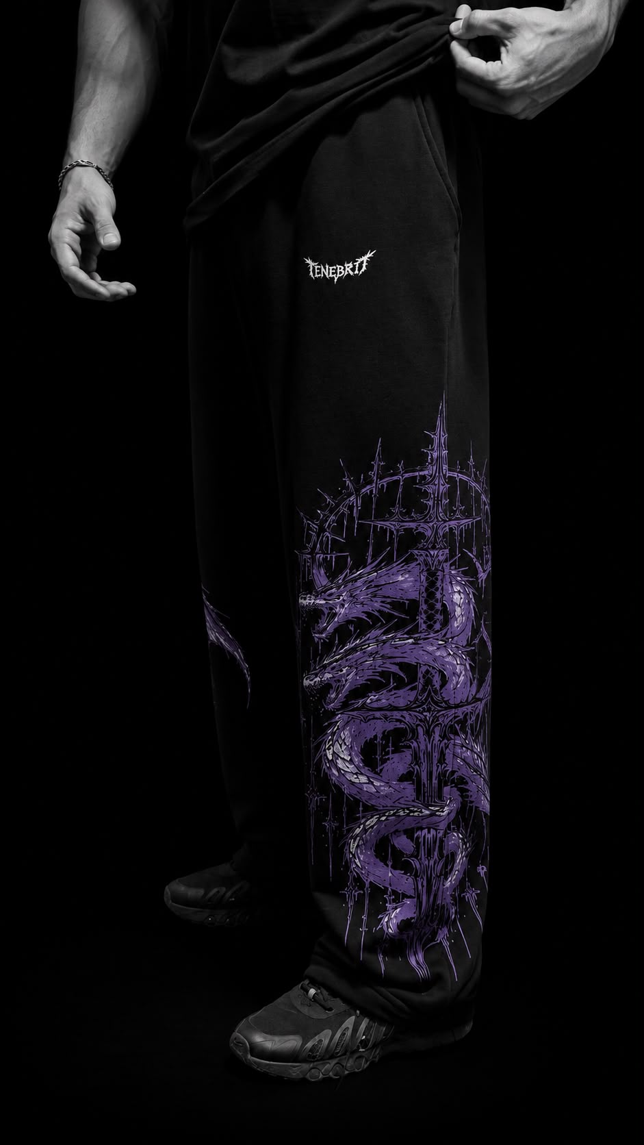 DRACONIS BAGGY VOİD PURPLE