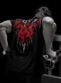 DRACONIS OVERSIZE T-SHIRT HENNA RED