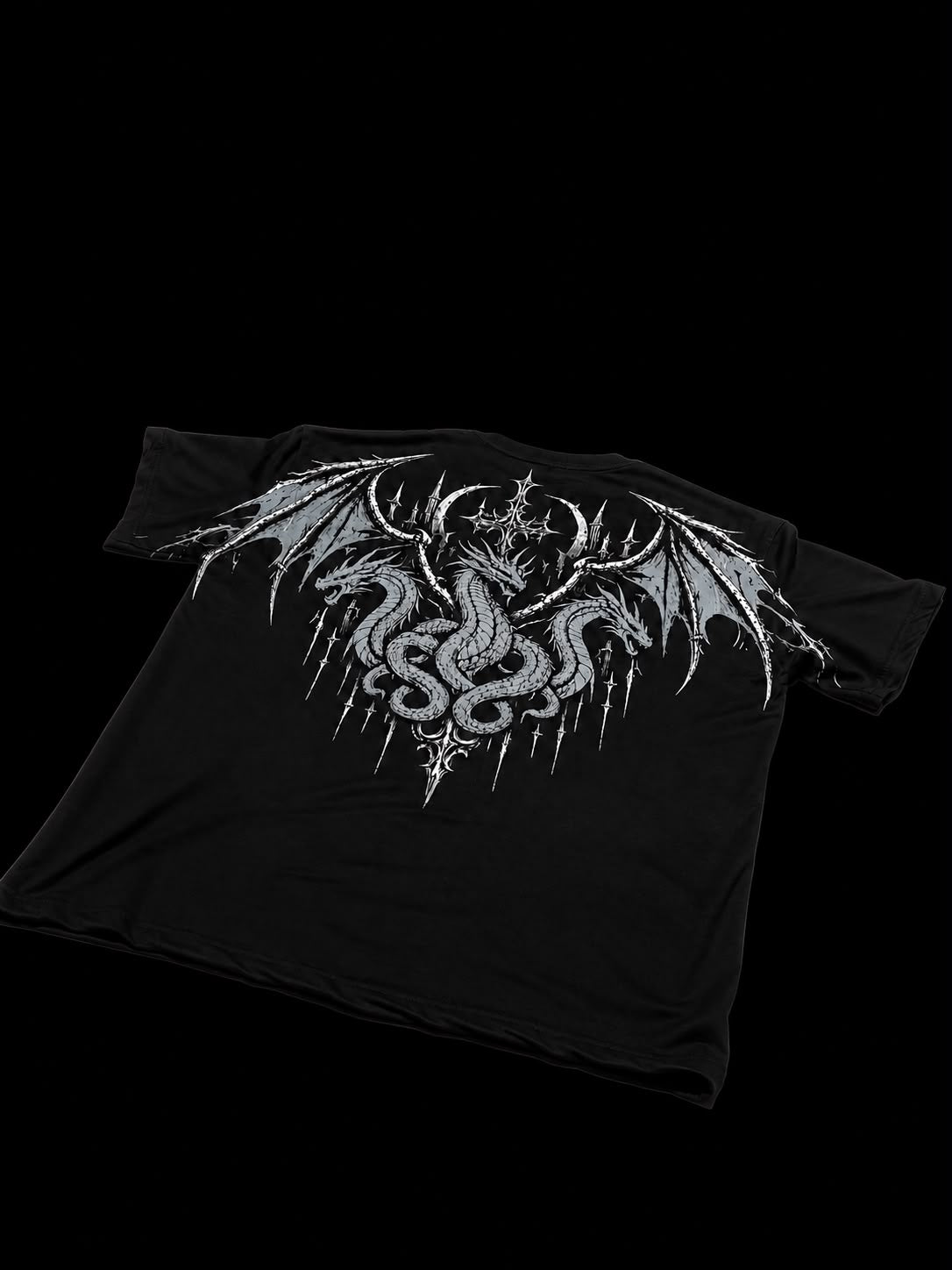 DRACONIS  OVERSIZE T-SHIRT SHADOW GREY