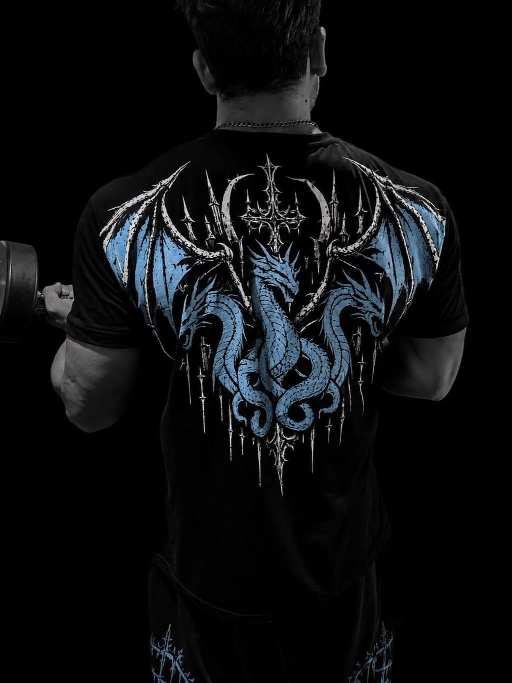 DRACONIS OVERSIZE T-SHIRT ARCANE BLUE