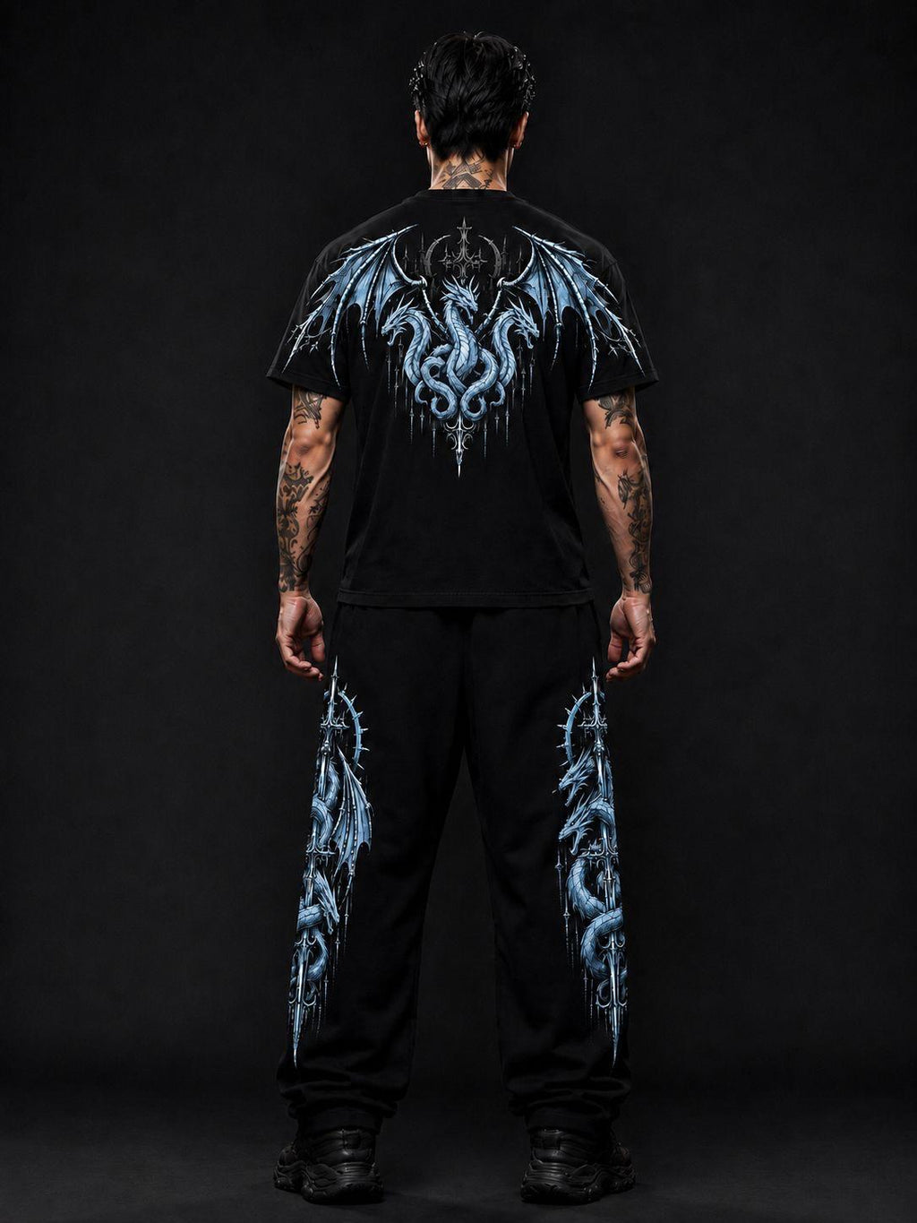 DRACONIS OVERSIZE T-SHIRT ARCANE BLUE
