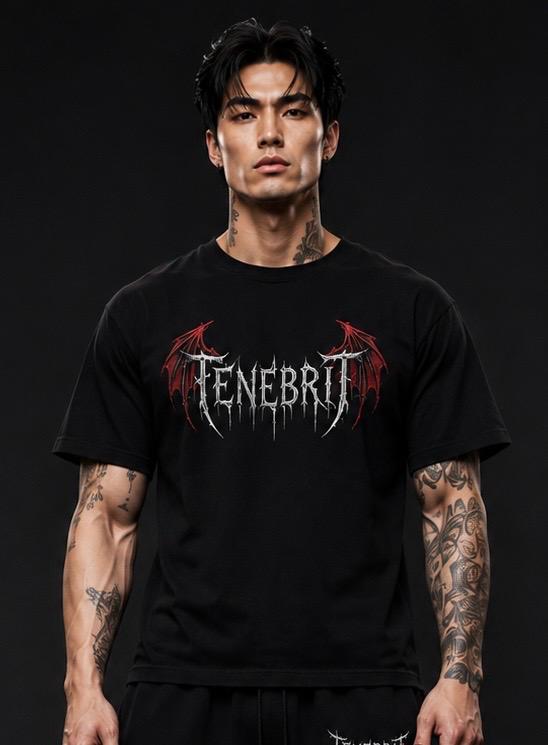 DRACONIS OVERSIZE T-SHIRT HENNA RED