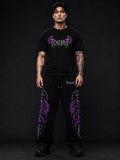 DRACONIS OVERSIZE T-SHIRT VOİD PURPLE