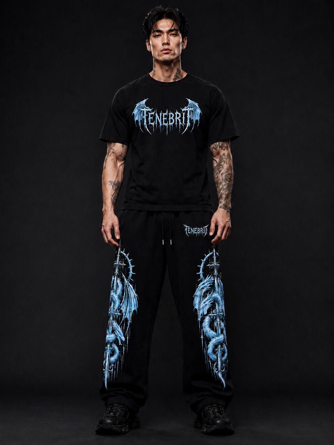 DRACONIS OVERSIZE T-SHIRT ARCANE BLUE