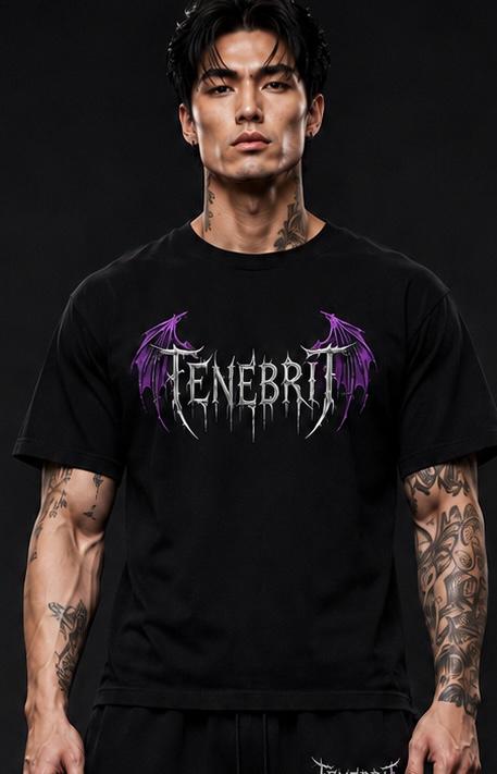 DRACONIS OVERSIZE T-SHIRT VOİD PURPLE