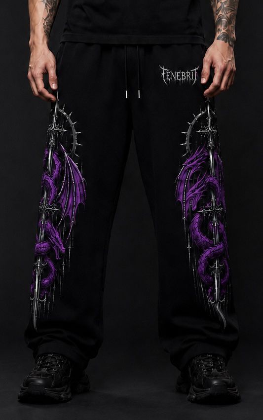 DRACONIS BAGGY VOİD PURPLE