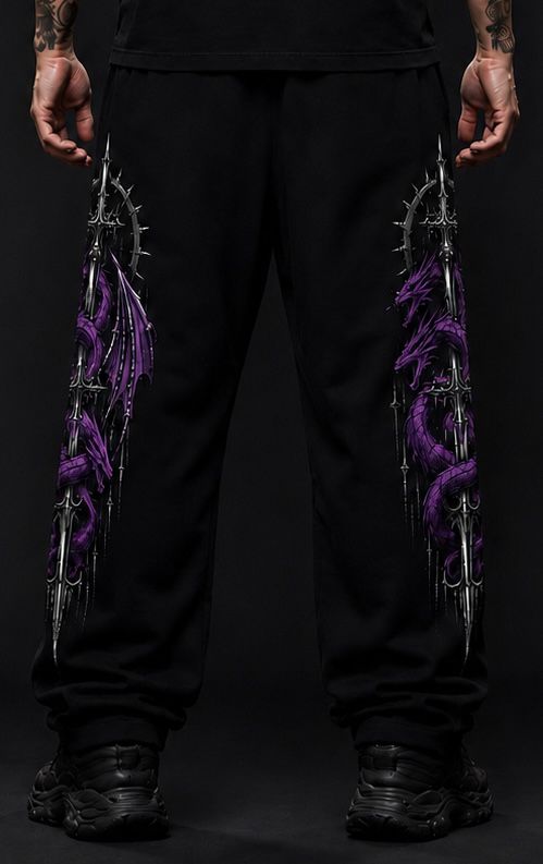 DRACONIS BAGGY VOİD PURPLE